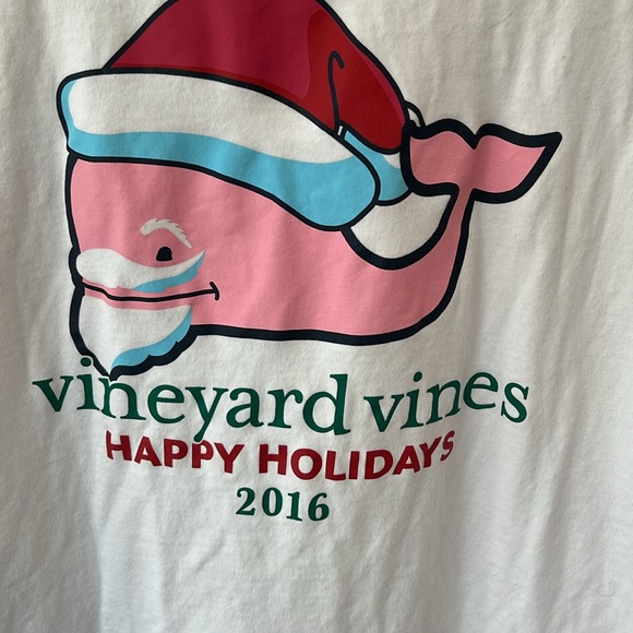 Vineyard Vines Christmas long sleeve tee - Picture 3 of 5